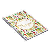 Carnet Marché Vert Épicerie Fruits Légumes Alimentation (Côté Droit)