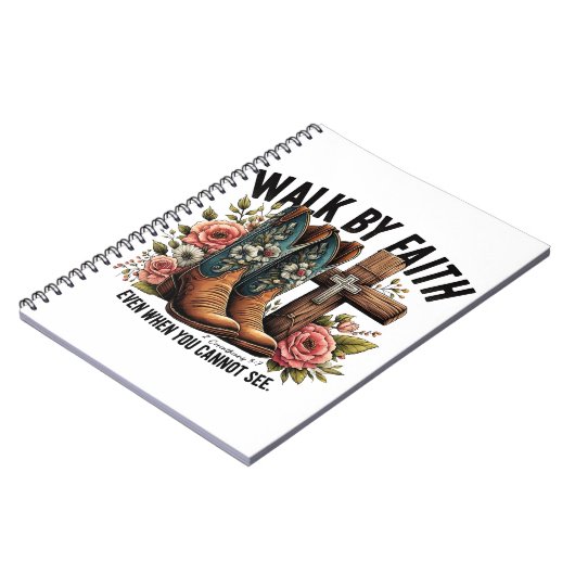 Carnet Marcher Par La Foi (Côté gauche)