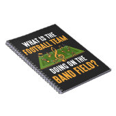 Carnet Marching Band Directeur de terrain Équipe de footb (Côté Droit)