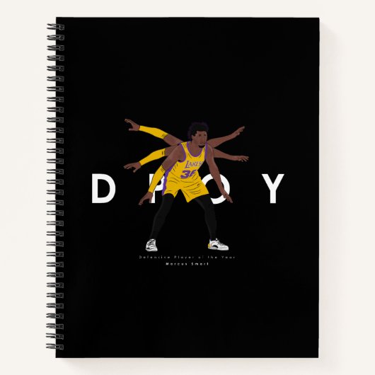 Carnet Marcus Smart DPOY | Los Angeles Lakers (Devant)