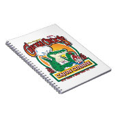 Carnet Mardi gras Cajun Crocodile (Côté Droit)