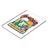 Carnet Mardi gras Cajun Crocodile (Côté gauche)