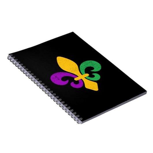 Carnet Mardi Gras Fleur De Lis (Côté Droit)