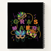 Carnet Mardi Gras moderne (Dos)