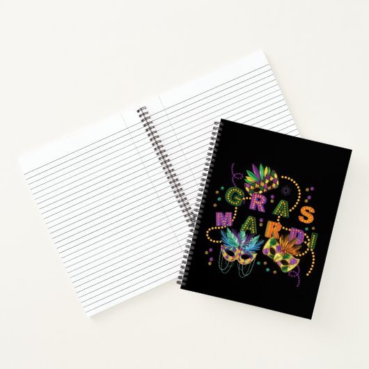 Carnet Mardi Gras moderne (Intérieur)