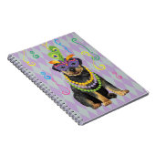 Carnet Mardi Gras Rottweiler (Côté Droit)