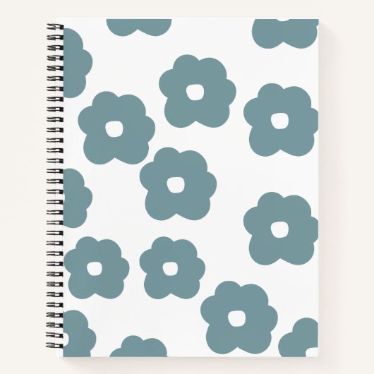 Carnet marguerite, fleurs (Devant)