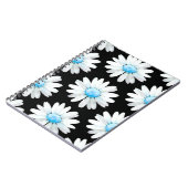 Carnet Marguerites à points bleus (Côté gauche)