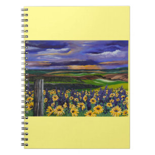 Carnet Marguerites jaunes