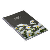 Carnet Marguerites sur le gris (Côté Droit)