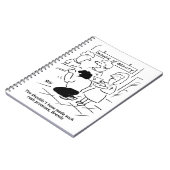 Carnet Mari déçu dans un salon de beauté (Côté gauche)