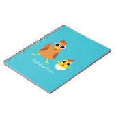 Carnet Maria et bandit les poulets (Côté gauche)