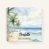 Carnet Mariage à la plage de Bridesmaid (Devant)