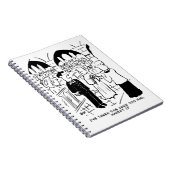 Carnet Mariage - Bridegroom Practical Joke Cartoon (Côté Droit)