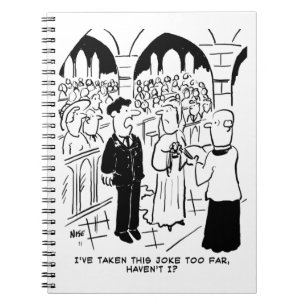 Carnet Mariage - Bridegroom Practical Joke Cartoon
