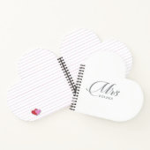 Carnet Mariage Calligraphie Chic Classique (Intérieur)
