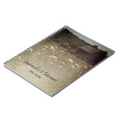 Carnet Mariage campagnard patiné (Côté gauche)