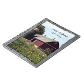 Carnet Mariage campagnard Red Barn (Côté gauche)