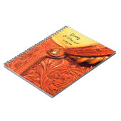 Carnet Mariage campagnard Western Saddle (Côté gauche)