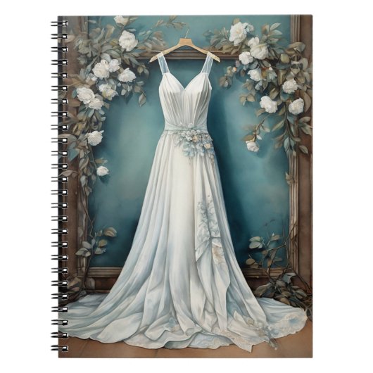 Carnet Mariage classique de robe blanche (Devant)