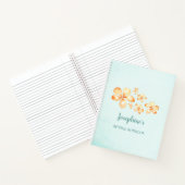 Carnet Mariage d'aquarelle Island Plumeria (Intérieur)