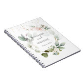 Carnet Mariage de couronnes florales (Côté Droit)