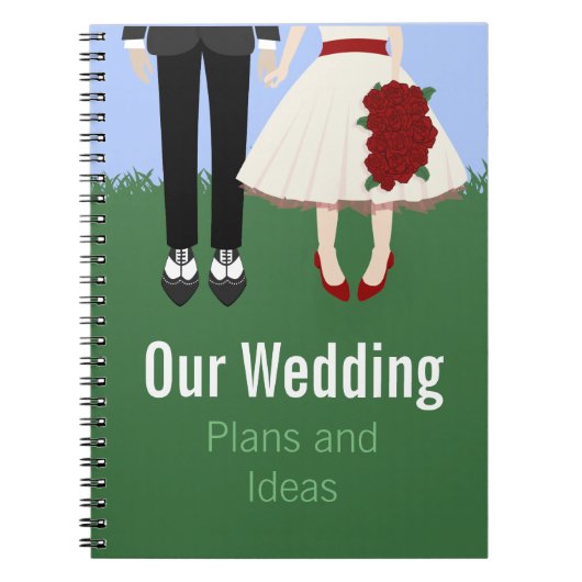 Carnet Mariage de jardin, (Devant)