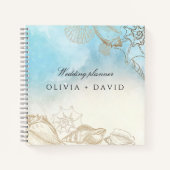 Carnet Mariage de mer Été Océan Planner Mariage (Devant)