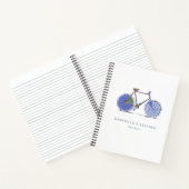 Carnet Mariage de nom de couple personnalisé Bicycle viol (Intérieur)