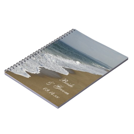 Carnet Mariage de plage et de plage (Côté gauche)