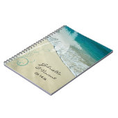 Carnet Mariage de plage tropicale (Côté gauche)