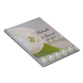 Carnet Mariage de printemps de la Tulipe blanche et des p (Côté Droit)