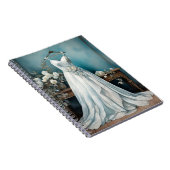 Carnet Mariage de robe blanc chic (Côté Droit)