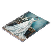 Carnet Mariage de robe blanc chic (Côté gauche)