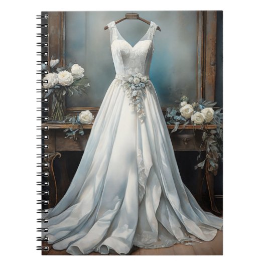 Carnet Mariage de robe blanche intemporel (Devant)