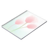 Carnet Mariage de Tulips Pastel Rose doux (Côté gauche)