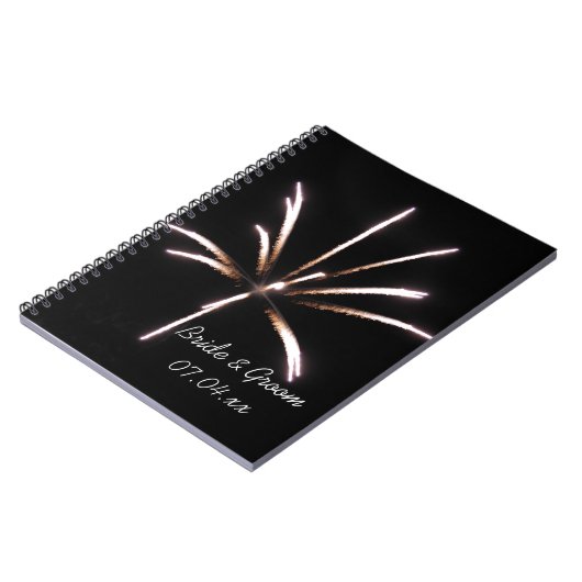 Carnet Mariage d'été Fireworks (Côté gauche)