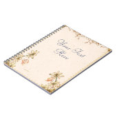 Carnet Mariage Fleurs vintages (Côté gauche)
