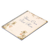 Carnet Mariage Fleurs vintages (Côté gauche)