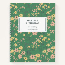 Mariage Floral Vert Bohème Moderne