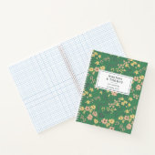 Carnet Mariage Floral Vert Bohème Moderne (Intérieur)