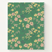Carnet Mariage Floral Vert Bohème Moderne (Dos)
