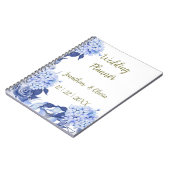 Carnet Mariage Floral Violet de Printemps Sweet Shower (Côté gauche)