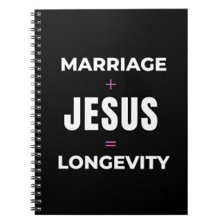 Carnet Mariage + Jésus = Longévité