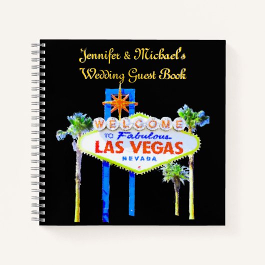 Carnet Mariage Las Vegas (Devant)