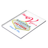 Carnet Mariage Las Vegas Nevada (Côté gauche)