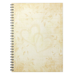 Carnet Mariage papier vieilli vintage