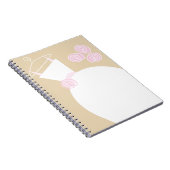 Carnet mariage rose beige Gown (Côté Droit)