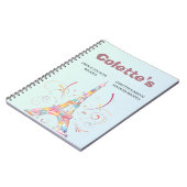 Carnet Mariage Tour Eiffel Recette (Côté gauche)