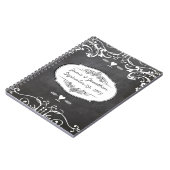 Carnet Mariages de typographie de tableau noir (Côté gauche)